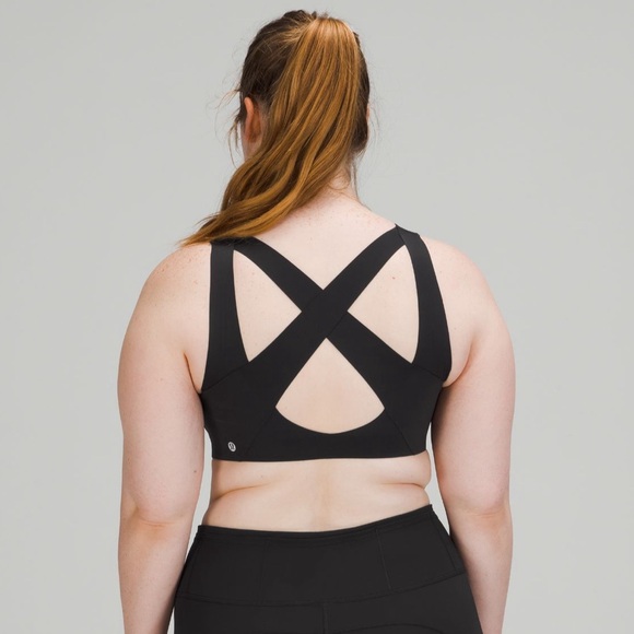 NWT Lululemon Enlite Front Zip Bra in Black - Picture 3 of 5